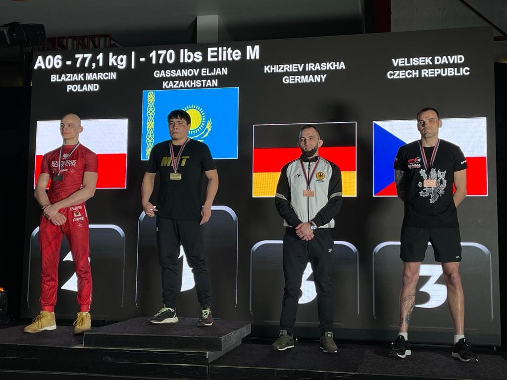 David Velíšek byl třetí na mistrovství světa v MMA